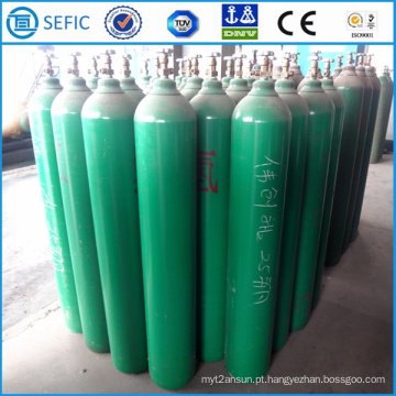 Cilindro de gás de hidrogênio sem costura de alta pressão 40L (ISO9809-3)